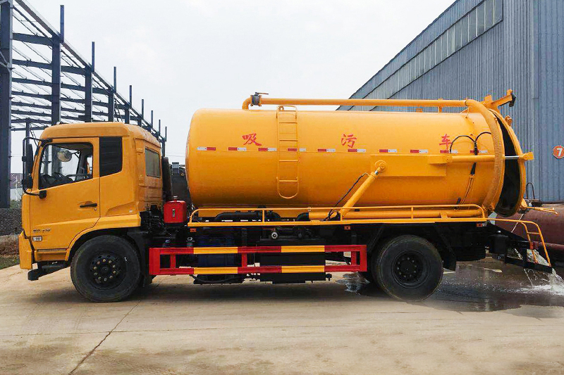 東風(fēng)天錦 12方 吸污車